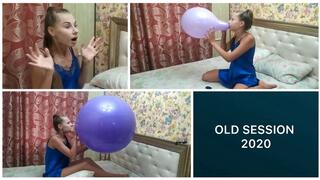 Old Session: Four B2P After Waking. Blow up the balloons and puff the cheeks.