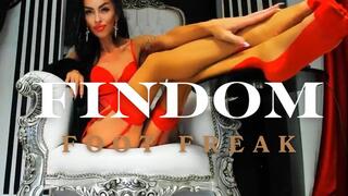 Findom Foot Freak: Drained by Goddess Soles