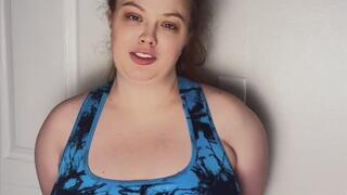 Working out with your BBW Stepsis