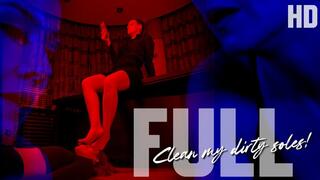 HD_Clean my dirty soles thoroughly - FULL
