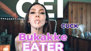 Bukkake Cuck CEI: Eat Alpha's Load Off My Face