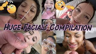 Huge Facials Compilation! 46 cumshots!!