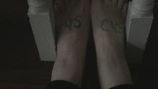 SITTING IN HALLWAY UPSTAIRS