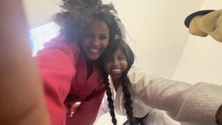 Duas karatecas contra ladrÃ£ozinho