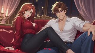 Bisexual Encouragement Fantasies #2: Valentine's Bicurious Surrender Roleplay