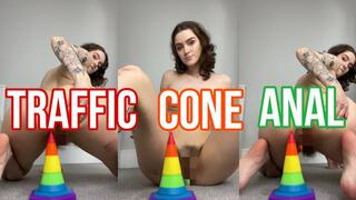 Traffic cone anal