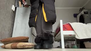 Lick my dirty boots!