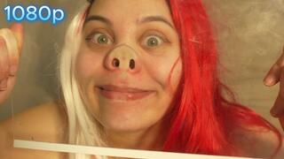 Pig Nose Challenge Glass POV Fun