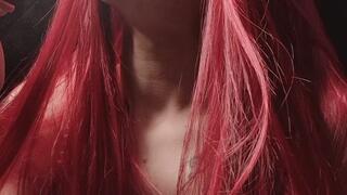 Dragon Breath Intense Nose Smoke Fetish Close-Up