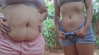 Inflated in body in duo