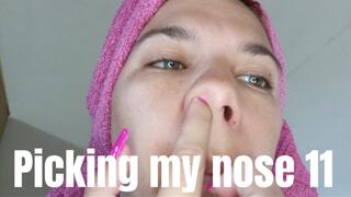 Picking my nose 11