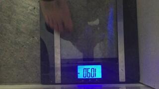 1 OH 9 POINT ZERO POUNDS I WISH FOR FINANCIAL DOMINATION DAILY IN THE AMOUNT OF MY BODY TOTAL WEIGHT