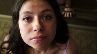 Freshly 18 Year Old Sloppy Blowjob 4K POV