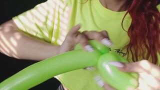 Good Girl Clown Makes a Perfect Balloon Dogâ€¦ Then Loses Control