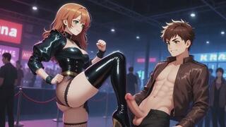 Ballbusting Fantasies #2B: Fan Meet Ballbusting Fantasy Roleplay (Animated)
