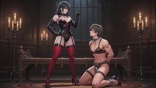 Chastity Fantasies #2B: Chastity Mistress's Forbidden Training Fantasy Roleplay (Animated)