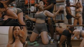 Annoying Gym Bitch Tilly Mcreese dominated & punished