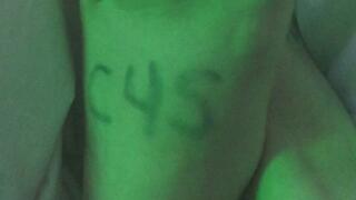 SNUGGLING MY FEET INTO MY BLANKET