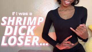 If I Was A Shrimp Dick Loser...