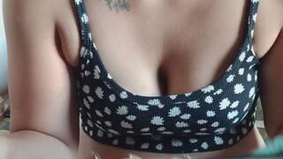 I just smelled my dirty panties... that disgusting, rancid smell turns me on so much ?. I put them in my soaking wet pussy, rubbing until I explode and fill them with my thick cream for you. Do you want to see them dripping?