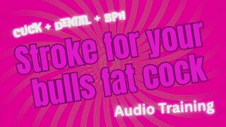 Stroke For Your Bulls Huge Cock - Training