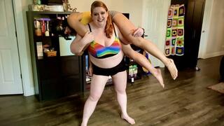 Pussycat Lift and Carry: Bettie Brickhouse Handles Masked Brigit Heart Like a Rag Doll Remastered!