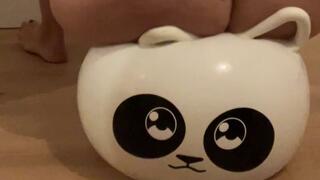 Hopping on little Panda