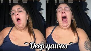 Contagious yawns + surprise at the end