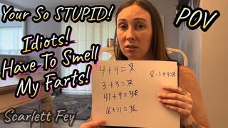 Every wrong Answer! You get a Fart! - POV - Scarlett Fey - 2024 Original