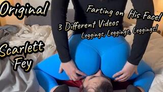 Epic Face Farting in Leggings Compilation - Scarlett Fey - 2024 Original - Mash Up!