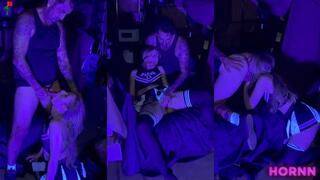 Horny Cheerleader Gets Used By Stranger in Haunted House