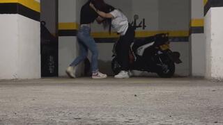 Street fight between two whores