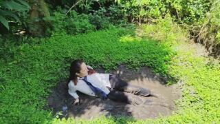 Business Attire Sock Mud Play