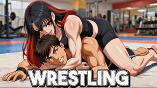 Goddess Rika Humiliates You On The Mat - Femdom Wrestling Domination