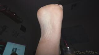 Slow Motion Bare Feet