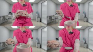 Nurse Chara Spoon-Feeds You 10 Thick Bull Loads CEI