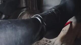 Leather, Louboutins, and Total Silence