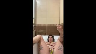 Alexa and her Bull - bathroom masturbation and a lot of fucking