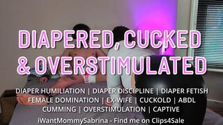 Ex-Wife Keeps You Locked Away In Diaper Bondage To Humiliate & Cuck Forever (Featuring iWantMommySabrina & Teddy Dredd) [WMV]