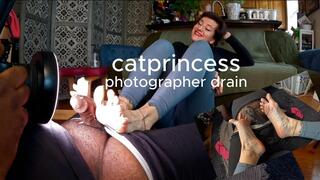 Photographer gets drained by the PrincessFeet after shoot, sexy size 9 milf feet on bbc