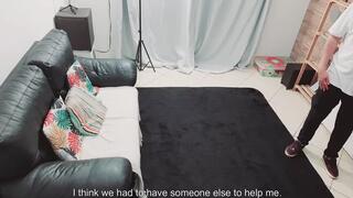 Slap and deepthroat with the maid