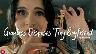 Giantess Disposes Of Tiny Boyfriend - 3rd Person Burping Swallow Whole Vore, Post Digestion & Belly Play ft Raquel Roper - 4K