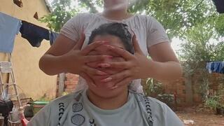 “Naughty Face Under Your Hands”