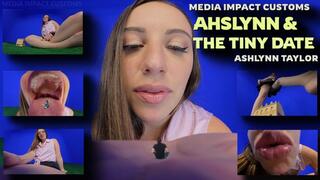 Ashlynn & The Tiny Date - Ashlynn Taylor - Gentle Giantess - Pov - Vore- SFX