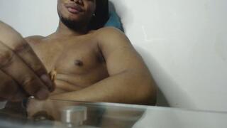 Ebony Giant-No Air. No Escape. Trapped in the Condom