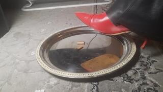 Red Boots Ashtray