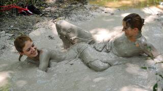 Stormy & Athena Erotic in Deep Clay
