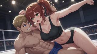 Mixed Wrestling Fantasies #3: Confessions of a Ring Dominatrix