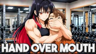 Hand Smother Domination - Rika Decides When You Breath | Hand Over Mouth Breath Play Animation