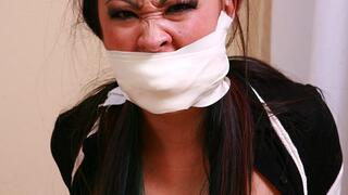 Penthouse Pet Nicole is a Tightly Bound, Massively Gagged, Humiliated, ANGRY & extremely Frustrated Babysitter! *RE ENCODE 2025*